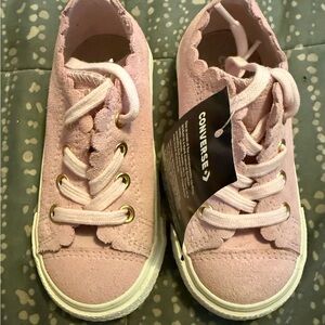 Converse Kids Light Pink Sneakers